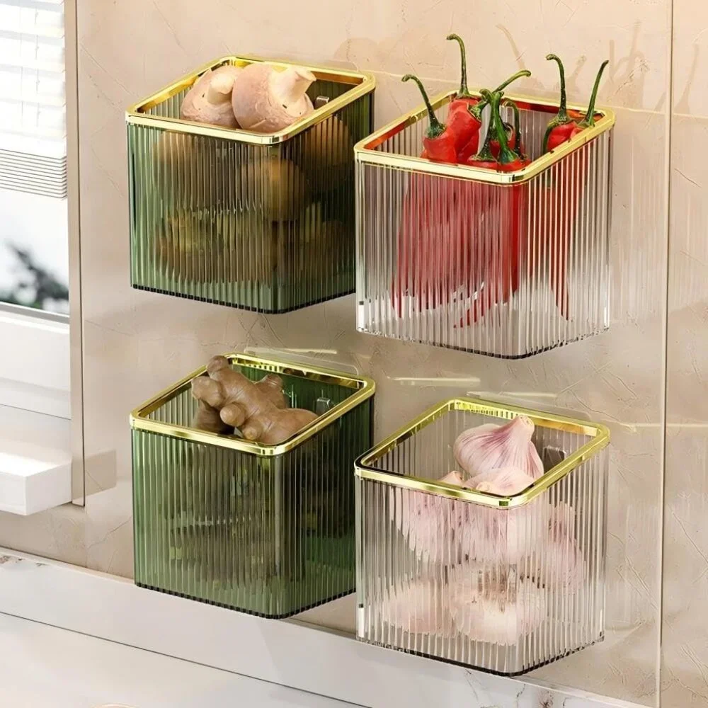 Rust-Proof Floating Shelves for Kitchen & Bathroom - No Drill, Easy Install
